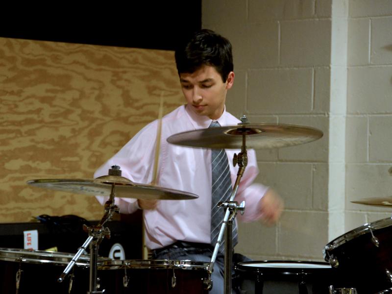 Drummer boy: Central junior finds a passion in percussion