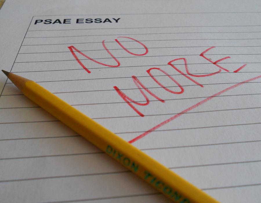 Writing section eliminated from PSAE