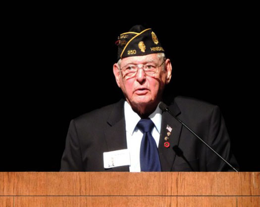Assembly honors veterans
