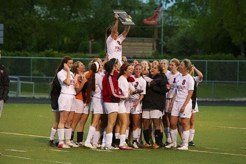 Girls' soccer rallies to win regional final