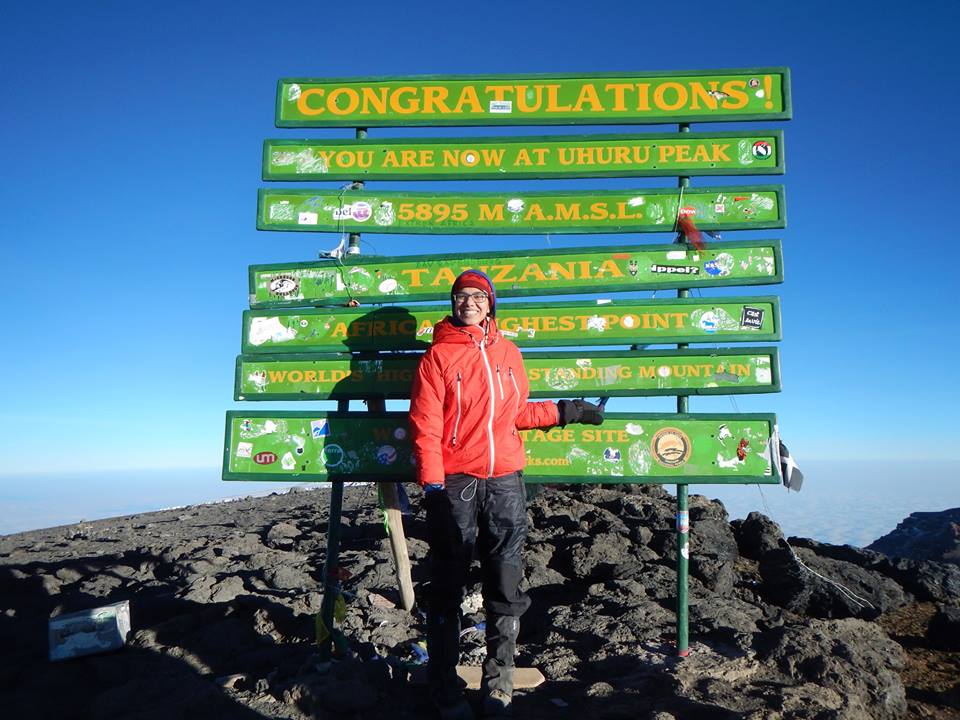 Lavelle+climbs+atop+Mt.+Kilimanjaro