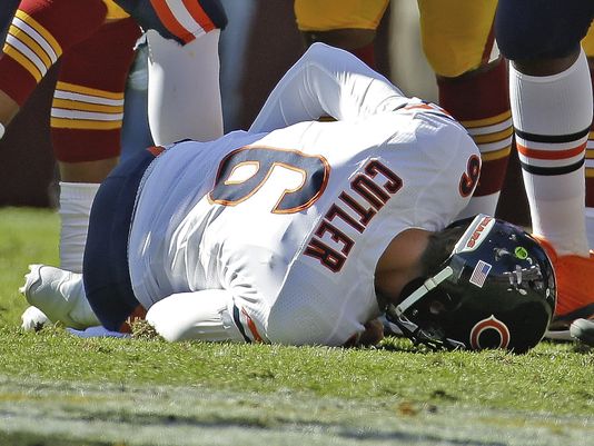 Cutler's injury could spell trouble for Bears