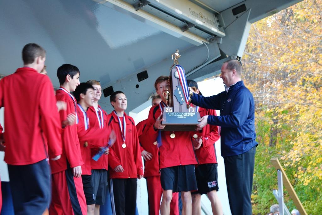 Boys’ Cross Country wins state 