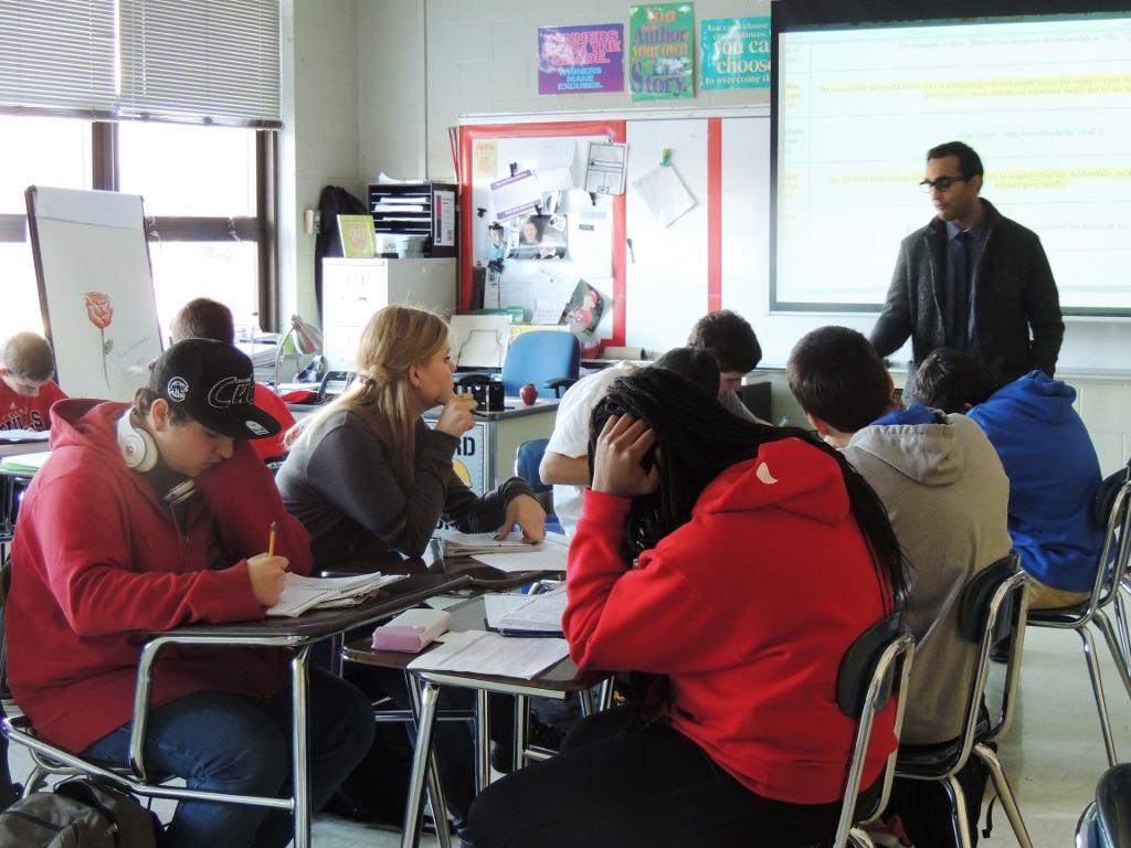 New teacher Mr. Bhatti finds students, colleagues hard working with high expectations