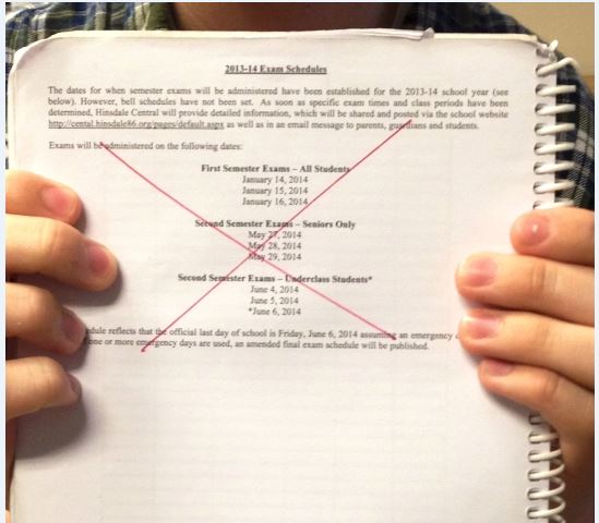 A “culminating experience”: students comment on new finals schedule