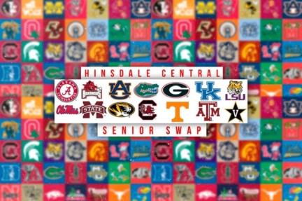 Senior Swap: seniors trade college apparel