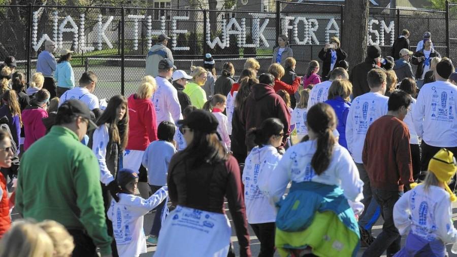 The annual Autism Walk is set for April 24 at 8:00 a.m.