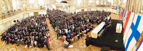 Model UN students attended a conference on Feb. 5 at the University of Chicago to improve speaking and debating skills. 