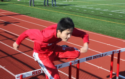Outdoor track on the horizon