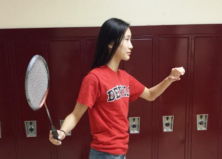 Sophomore competes her way onto varsity badminton