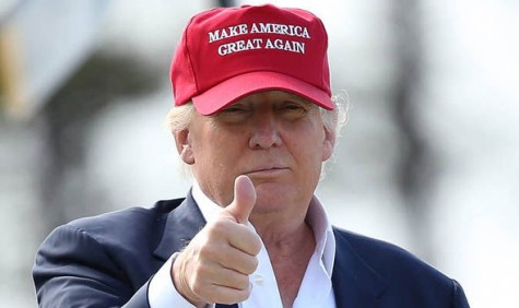Donald Trump, Republican candidate, has been running on the slogan Make America Great Again for his campaign for presidential candidate. 