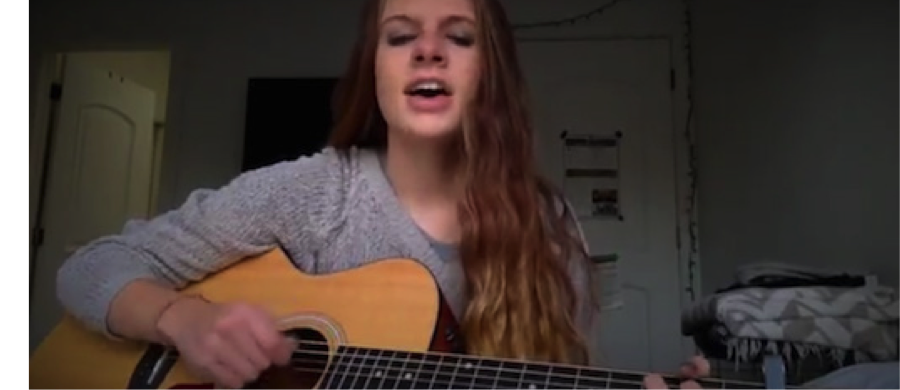 Sophomore Kalista Prame films a new youtube video, covering the song “Everything You Are”  by her favorite artist, Ed Sheeran. The video was posted on October 26, 2015, and she considered it her best cover yet. 