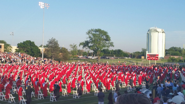 Graduation is May 25 on Dickinson Field. 