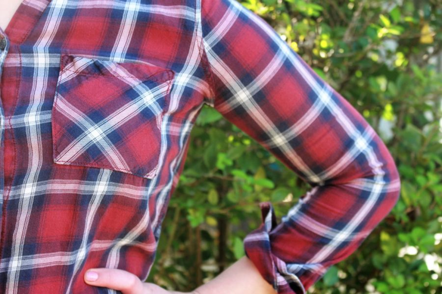 Plaid is a fun and trending pattern for the season. 