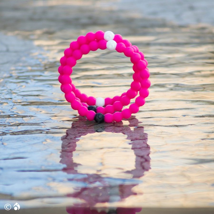 Lokai will donate $1 from each purchase to the Breast Cancer Research Foundation.