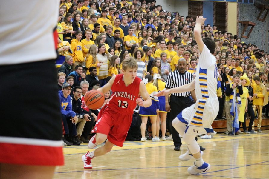 Senior Trevor Hamilton was a member of the boys varsity basketball game last year and will play one last season as a Red Devil. Many other upperclassmen will be returning to their respective sports for the winter season as well.