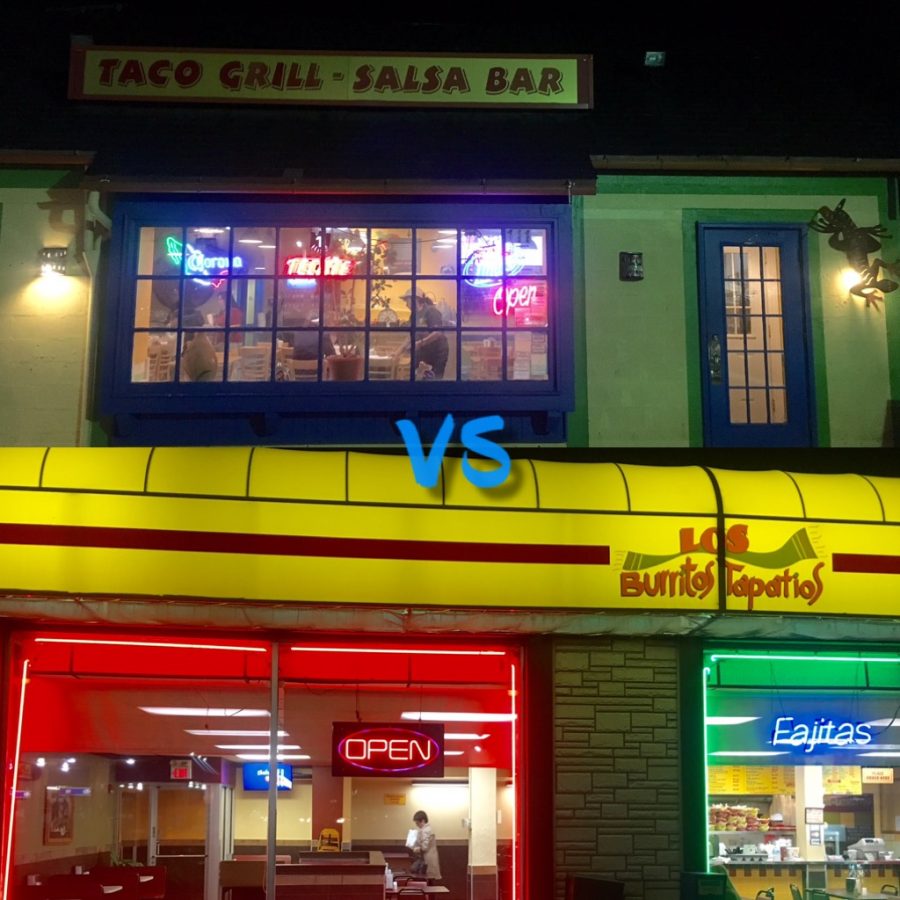 Students have two great choices between Taco Grill and Los Burritos Tapatios.