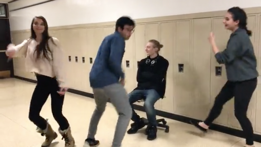 As Valentines Day approaches and students anticipate the return of singing valentines, members of Devils Advocate Online took it upon themselves to perform dancing valentines. 