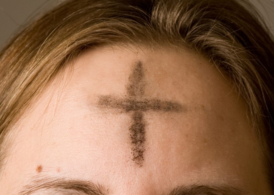 On+Ash+Wednesday+every+year%2C+priests+invite+everyone+to+receive+ashes+in+the+shape+of+a+cross+on+their+forehead+for+the+first+day+of+Lent.