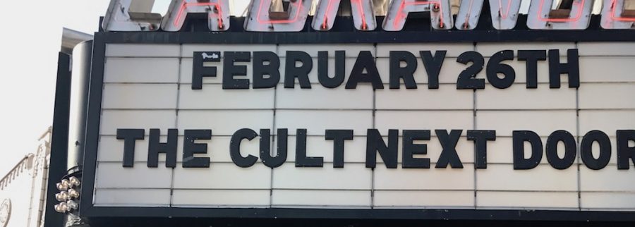 On+Feb.+26+the+Cult+Next+Door%2C+a+documentary+directed+and+produced+by+Jake+Youngman%2C+senior%2C+premiered+at+the+La+Grange+Theater.+