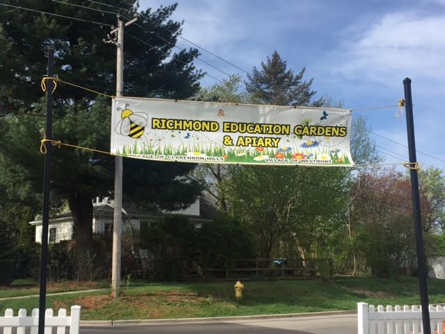 A ceremony was held for the Richmond Educational Garden on April 22.