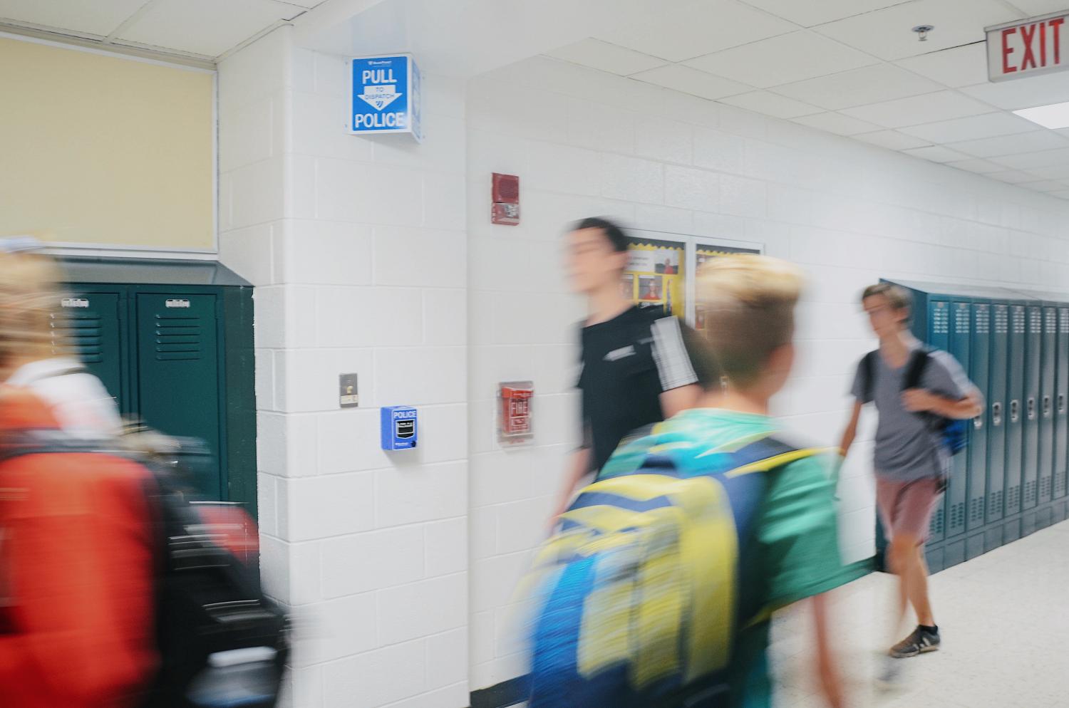 Right now, the police alarms are uncovered; however, soon they will have plastic coverings like the fire alarms to prevent people from accidentally triggering them to prevent what happened on Oct. 10 from occurring again.