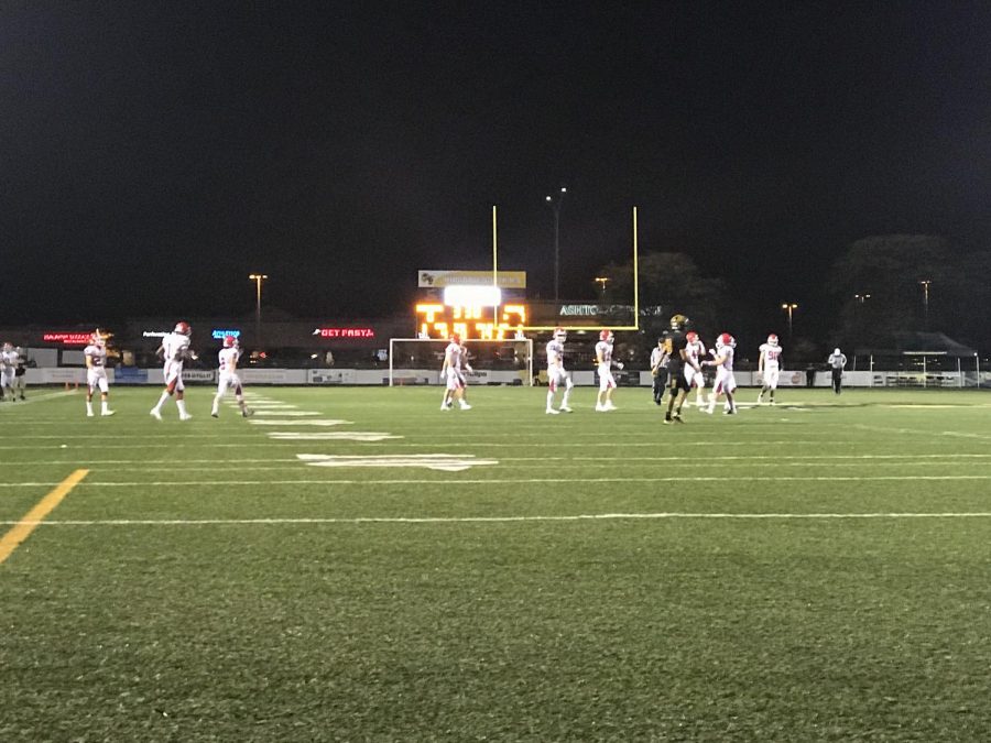 The boys varsity football team blew LT away with a 42-7 victory.