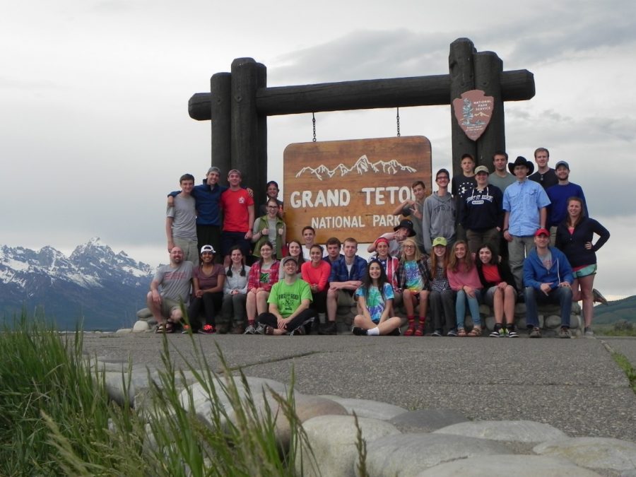 In 2016, teachers and students traveled to Grand Teton National Park in Wyoming for a camping and hiking adventure.