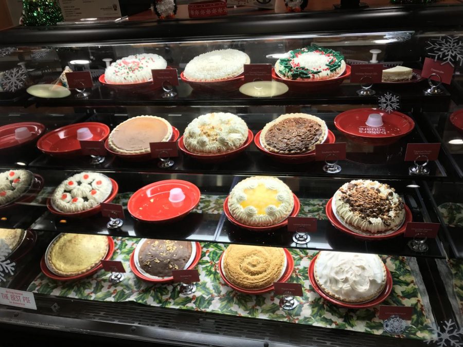 Bakers Square offers a variety of pies for holiday celebrations. 