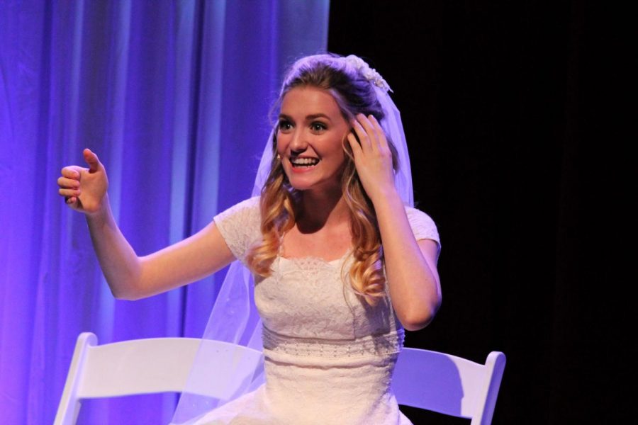 Katie schaber, who played the bride in the September show, Save the Date, will be playing Gabrielle in Cinderella