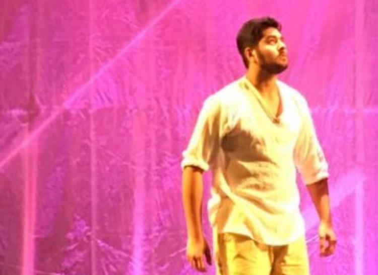 In addition to playing Sebastion in Cinderella this year, Raunak Malhotra, senior, also performed in Metamorphoses, which was this years fall show. 