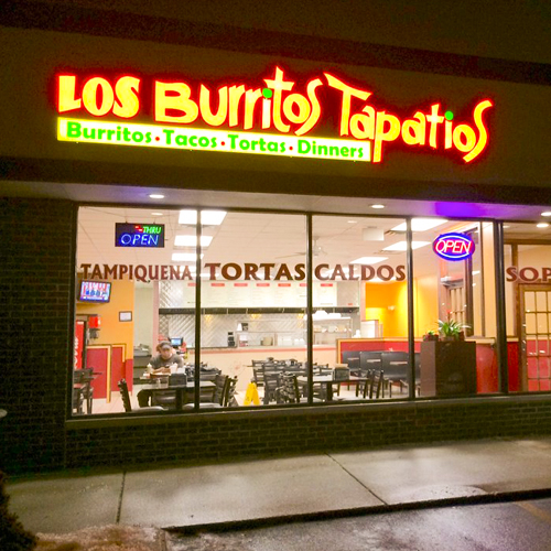 Los Burritos Tapatios is an authentic Mexican restaurant with eight locations, all in Illinois. 