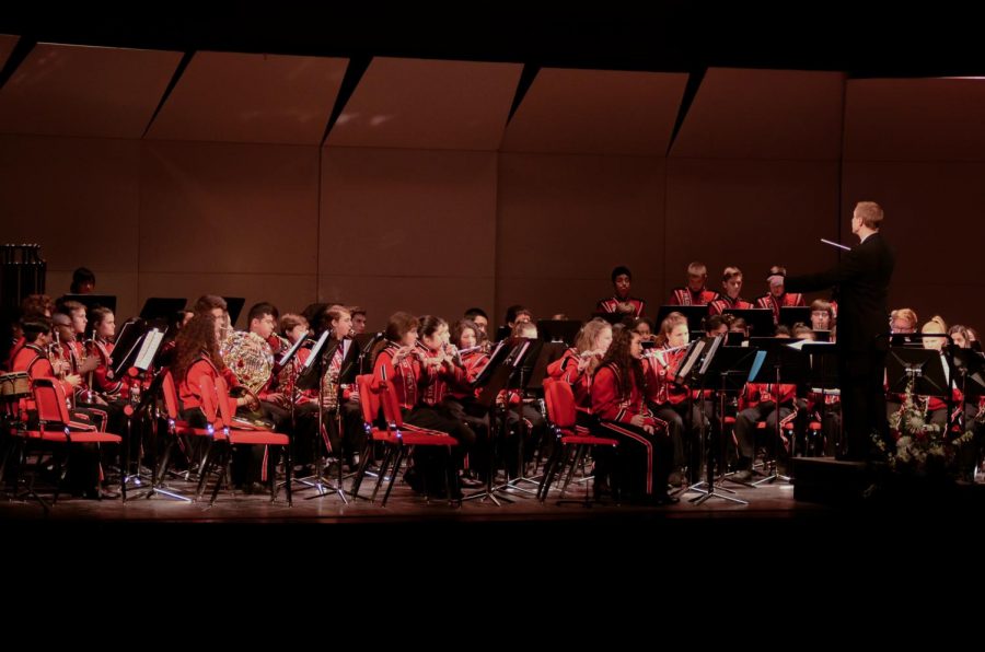On Tuesday, Feb. 13, the Music Department hosted the annual Winter Band Concert in the auditorium.