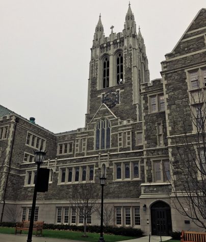 Boston College is a favorite among students that offers many gothic style buildings.