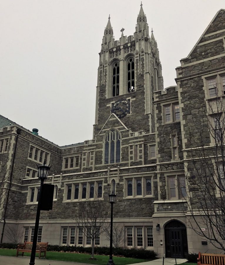Boston College is a favorite among students that offers many gothic style buildings. 
