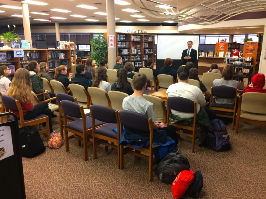Criminal justice club, which usually meets on Thursdays, invited a member of the Federal Bureau of Investigation (FBI) to come speak to members about his career requirements and duties. 