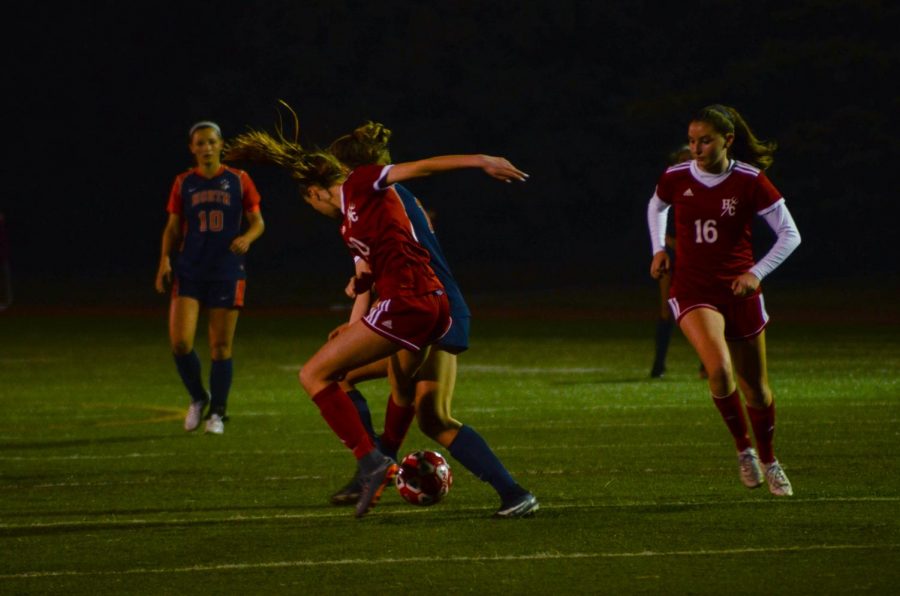 On Saturday, April 7, girls varsity soccer faced off against Evanston High School at the North Shore Invite. 