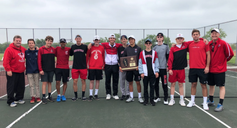 The variety tennis team advanced to the state finals after placing first at sectionals on May 18. 