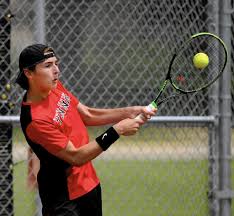 The boys varsity tennis team placed first at their Sectionals.