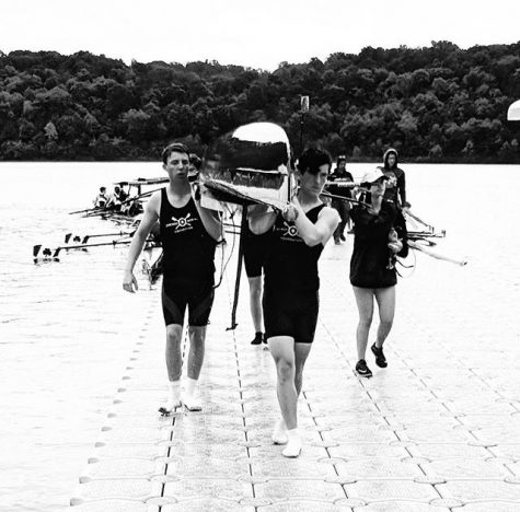 Peter Hughes (Junior), Ryan Halpin (Sophomore), Sam Meccia (Lyons Township Junior), and Sean Conway (Junior) rowed and qualified for the boys novice 4+ Grand Final, despite not receiving the opportunity to place in the final due to hazardous weather.