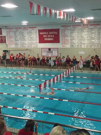 The swim meet against LT is highly anticipated because of the long-held rivalry between the teams.
