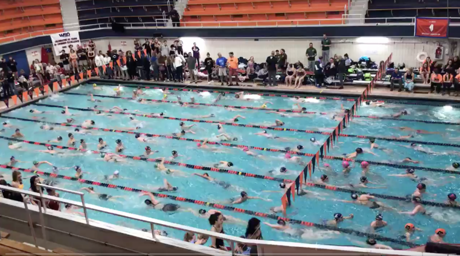 Girls swim and dive traveled to Evanston, Ill. to compete in the IHSA state championship, where they placed 16th overall.