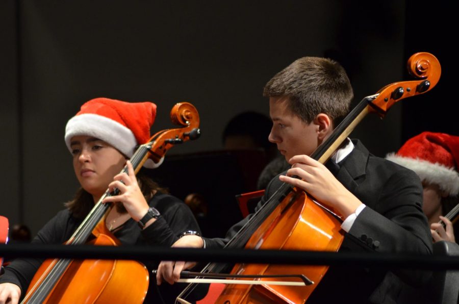 Music+students+perform+at+annual+winter+concert