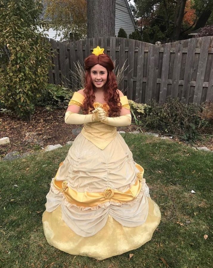 Sophomore Alexandria Arendt started her own princess business in which she visits childrens birthday parties as iconic princesses. 