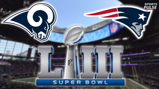 On Sunday, Feb. 3 Super Bowl LIII will kickoff at 5:30 CT with the Los Angeles Rams playing the New England Patriots.