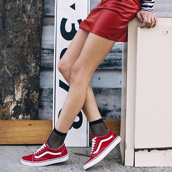 Adding a pop of red to your outfit through sneakers or jewelry can enhance you look for Valentine's Day.