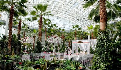 The dance itself and dinner is at the Crystal Gardens of Navy Pier in Chicago.