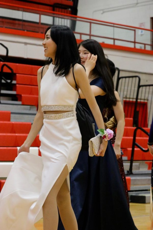 Hinsdale Central students attended prom on Saturday, May 4, arriving at  5:30 p.m. before heading to Crystal Garden at Navy Pier. Students were celebrated with a runway walk, a ferris wheel ride, and a midnight cruise on Lake Michigan. This years prom theme surrounded a star wars theme with the phrase May the fourth be with you.  