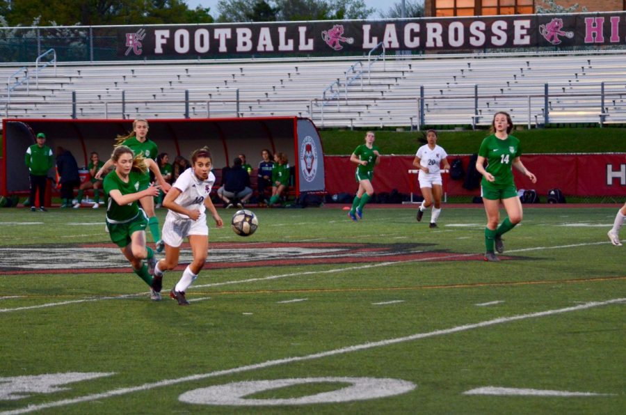 On Tuesday, May 14, girls soccer played against York in the IHSA Regional. 