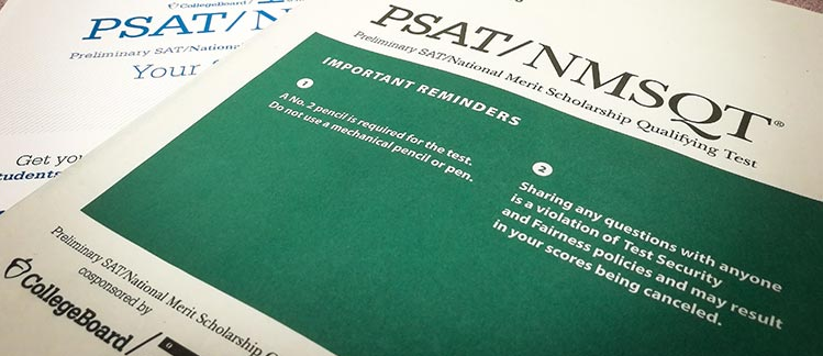 Juniors were required to take the PSAT/NMSQT on Wednesday, an approximately four-hour standardized test. 